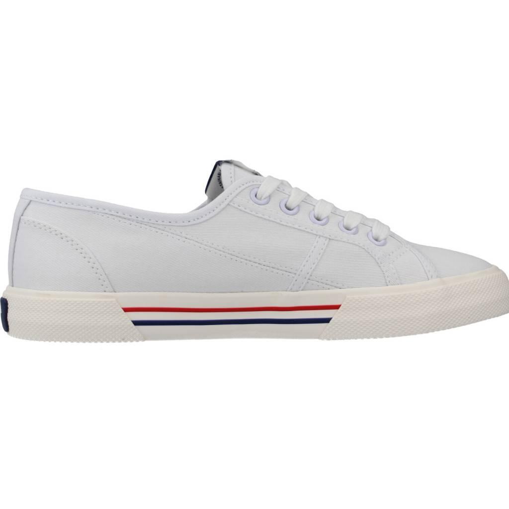 Scarpe Da Ginnastica Pepe Jeans Modello Brady Basic W Colore Bianco 4/5