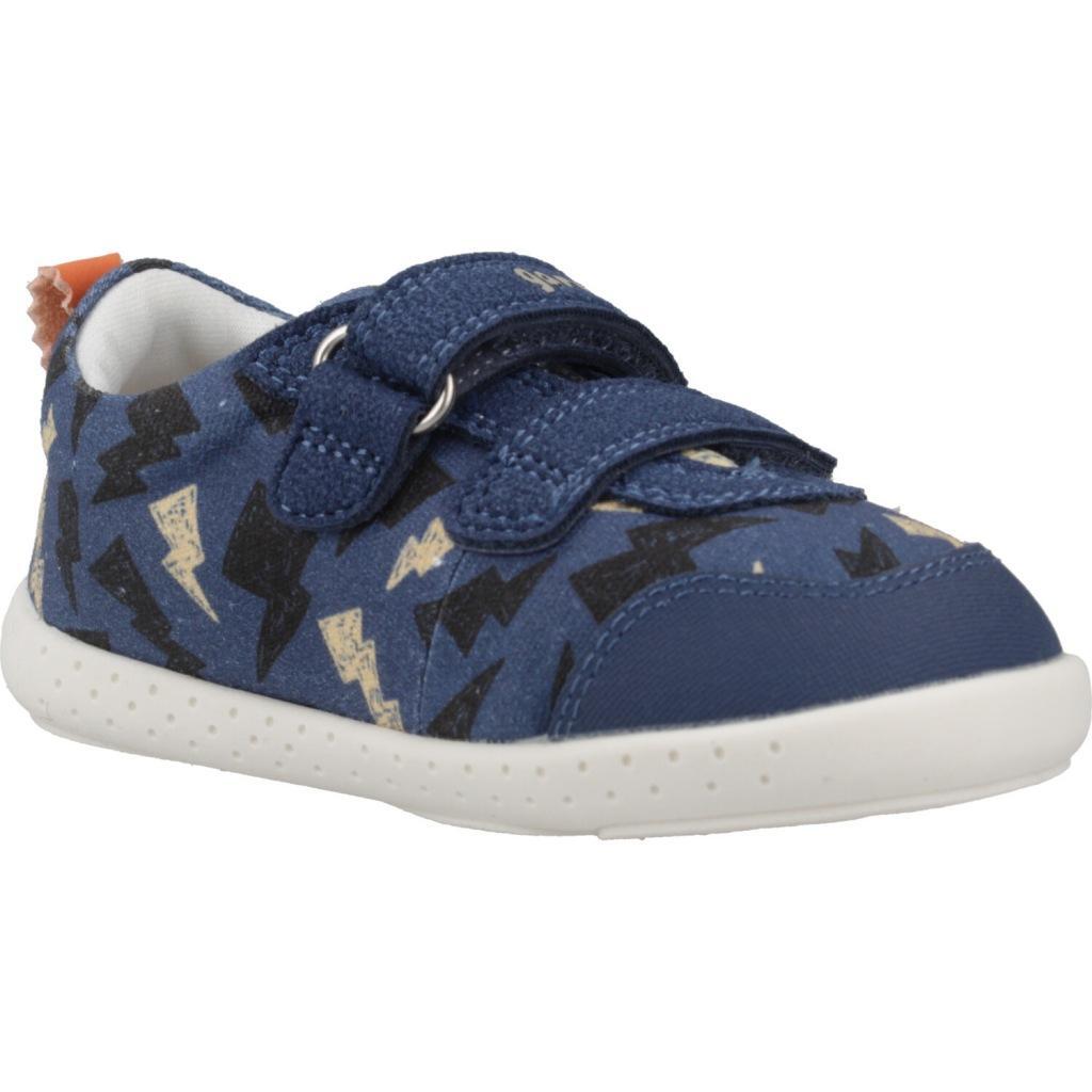 Zapatillas Deportivas Caminar Niños Garvalin 242350A Azules Cierre Adherente 5/7