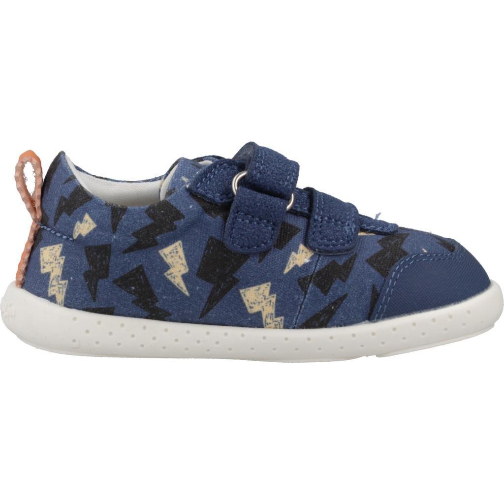 Zapatillas Deportivas Caminar Niños Garvalin 242350A Azules Cierre Adherente 4/7
