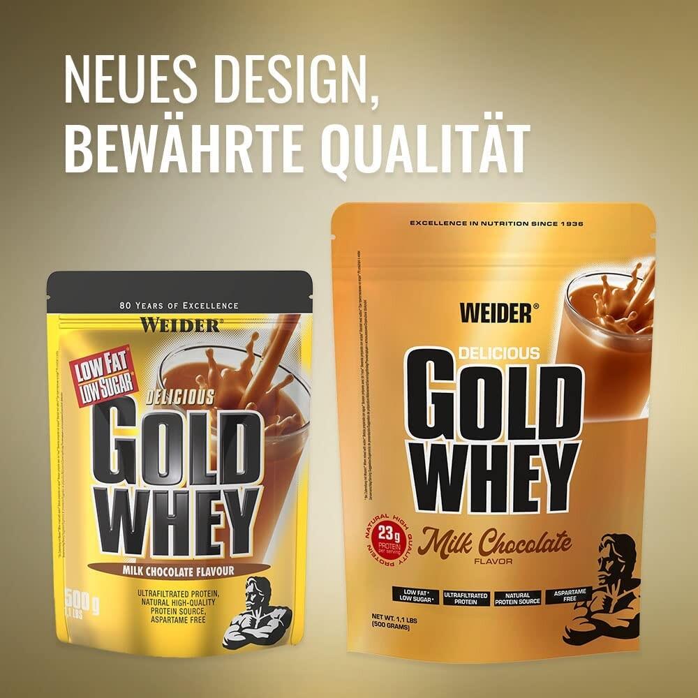 Weider Gold Whey Protein 500g 3/6