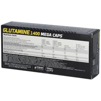 Glutamina Olimp Glutamine 1400 Mega Caps® - 120 Kapsułek 4/5
