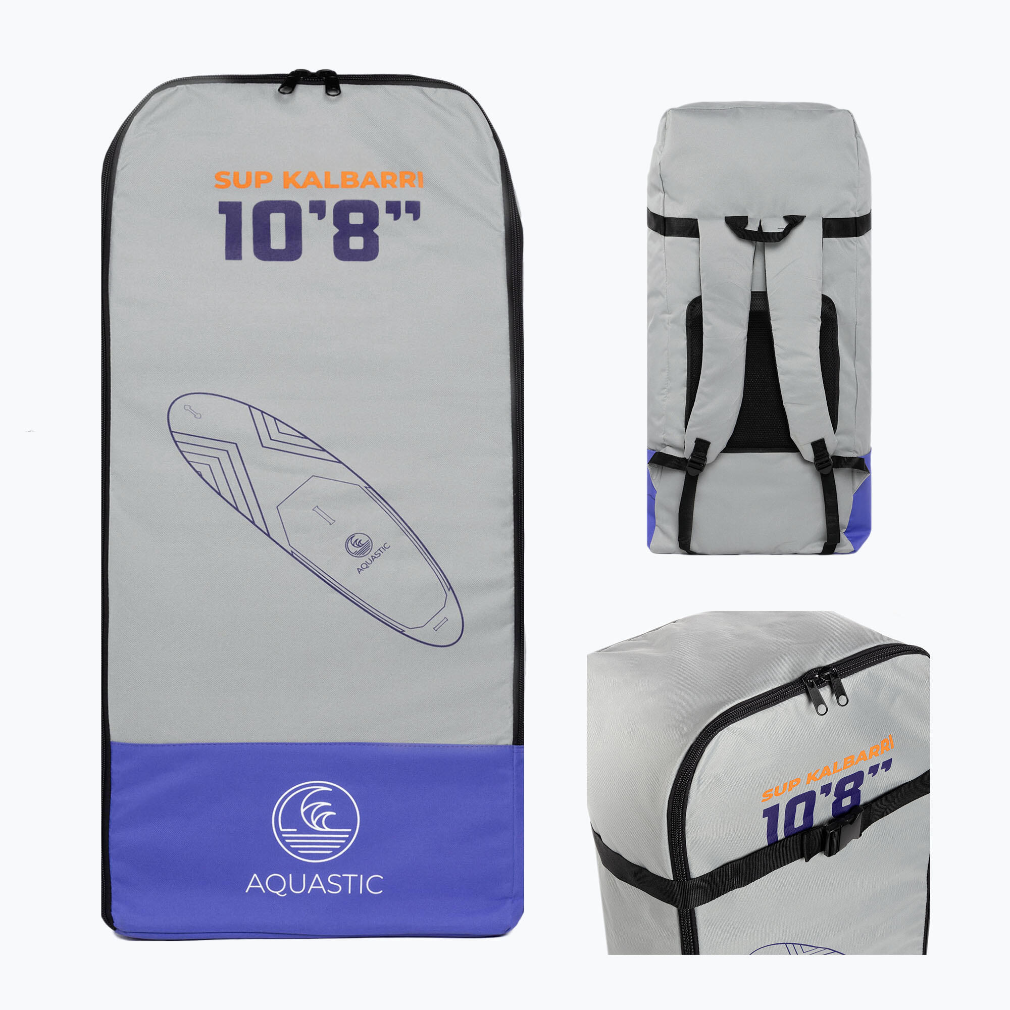 Planche De Stand Up Paddle (SUP) Gonflable - 10 Pieds (3m) - Avec Accessoires Et Sac De Transport - Neuf