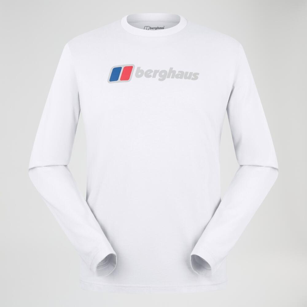 T-shirt de manga longa com grande logotipo Berghaus 6/7