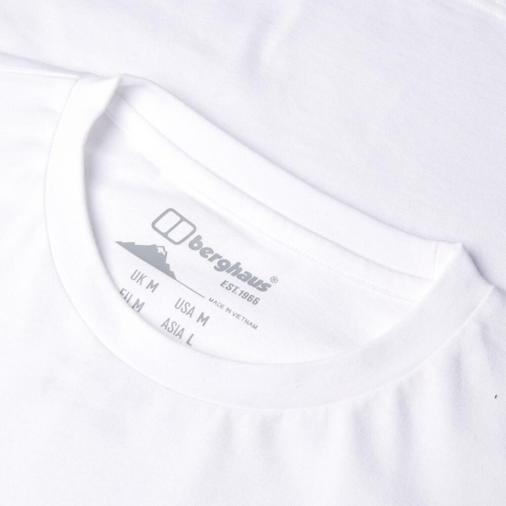 T-shirt de manga longa com grande logotipo Berghaus 7/7