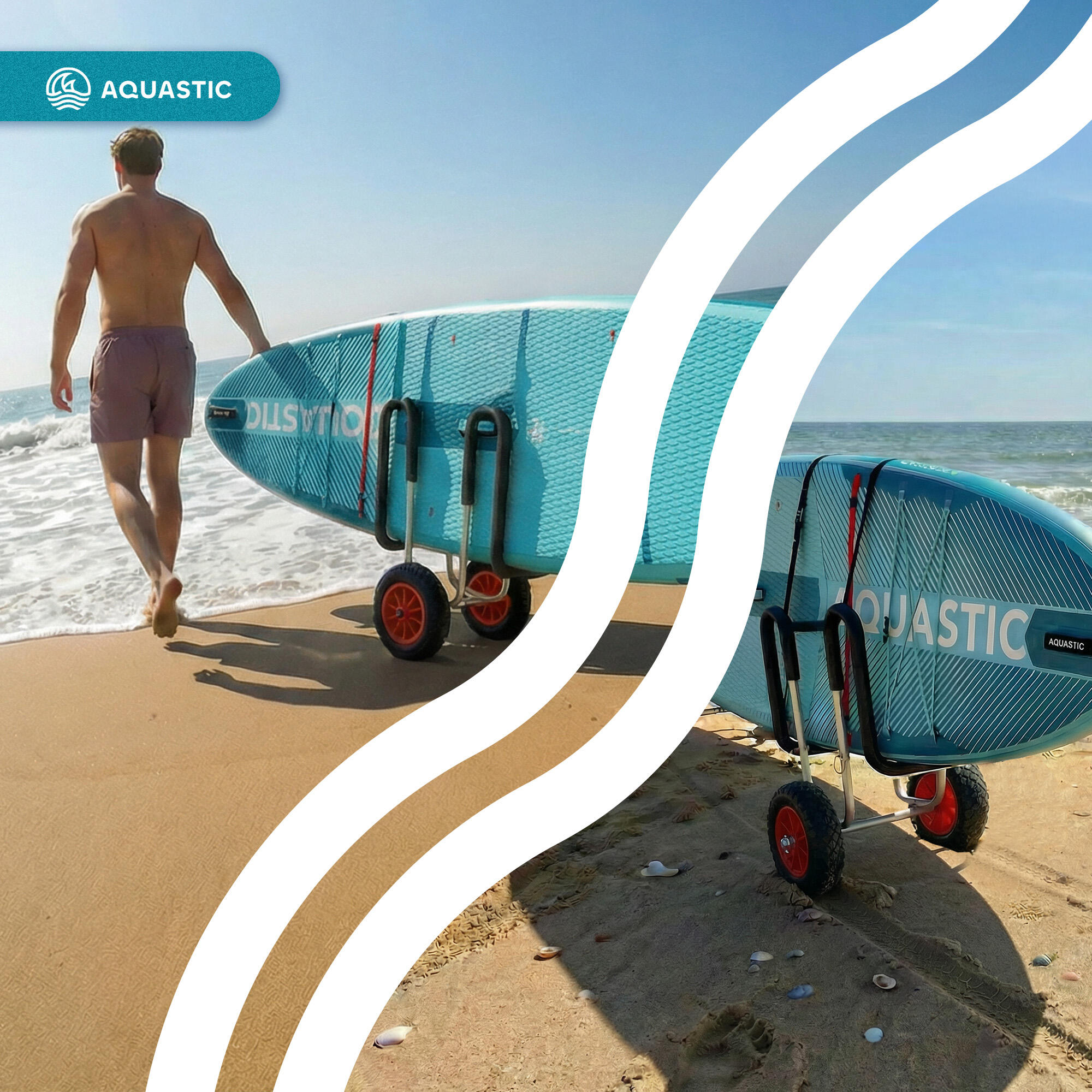 Chariot à planches AQUASTIC SUP 7/7