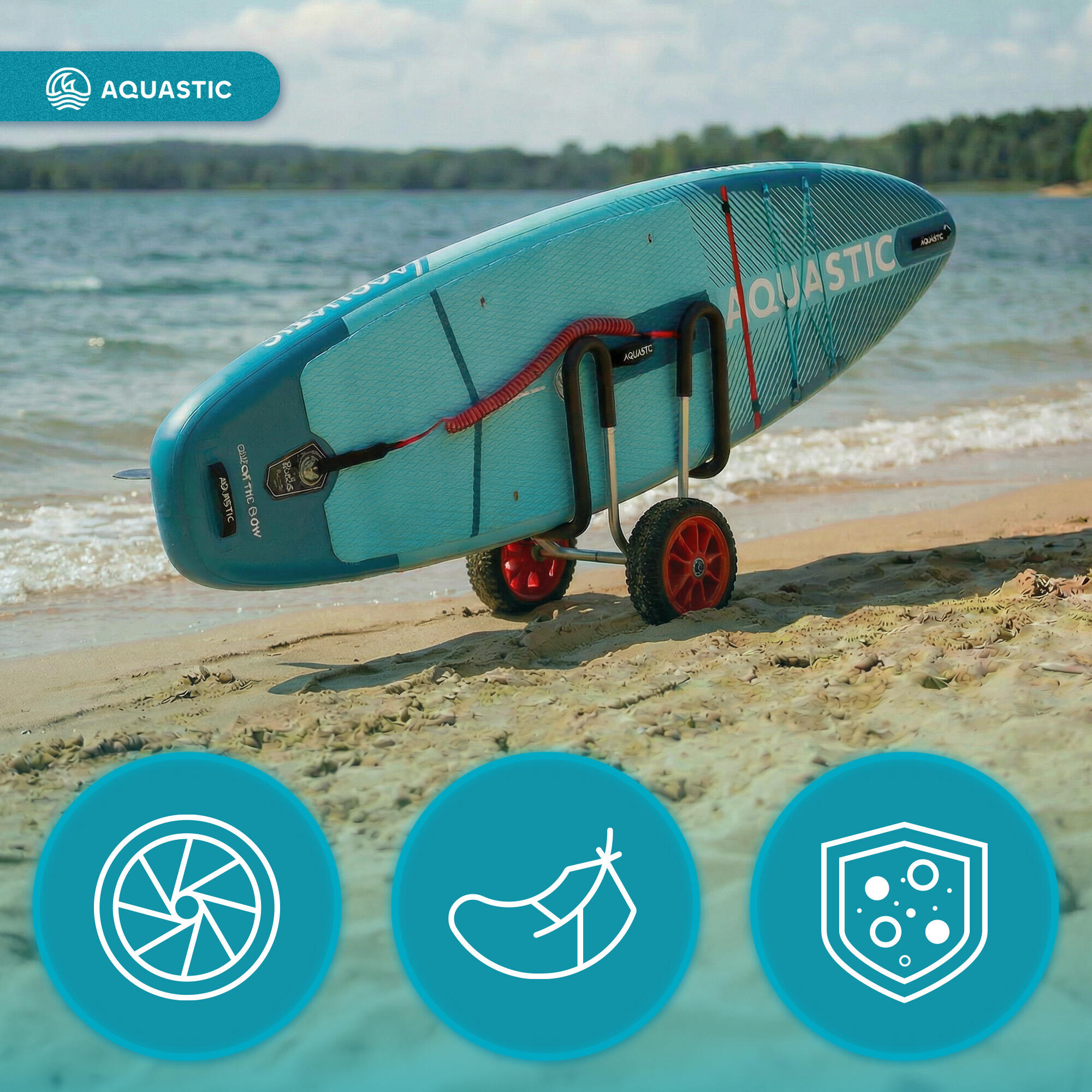 Chariot à planches AQUASTIC SUP 6/7