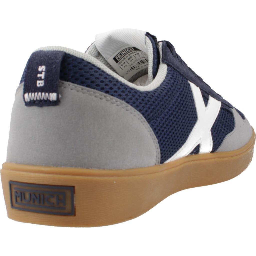 Zapatillas Casual Hombre Munich BE-4118 Azul Comodas 3/5