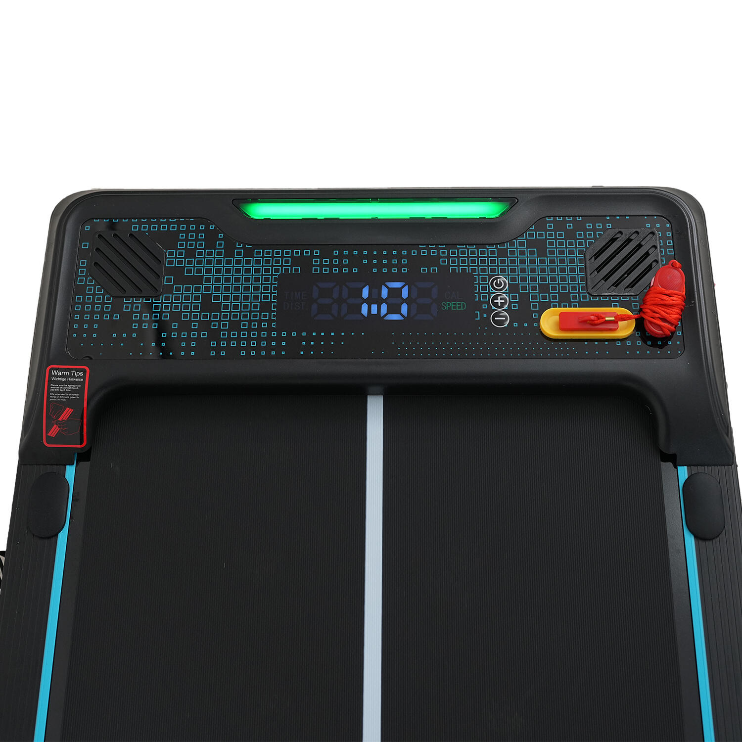 Tapis de Marche-Inclinaison réglable-440W-6.0km/h-Accoudoirs amovibles 4/6