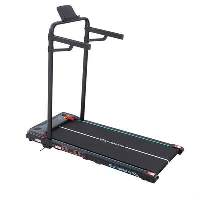 Tapis roulant - Inclinazione regolabile -440 W-60 km/h-Braccioli rimovibili