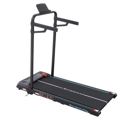 Tapis de Marche-Inclinaison réglable-440W-6.0km/h-Accoudoirs amovibles