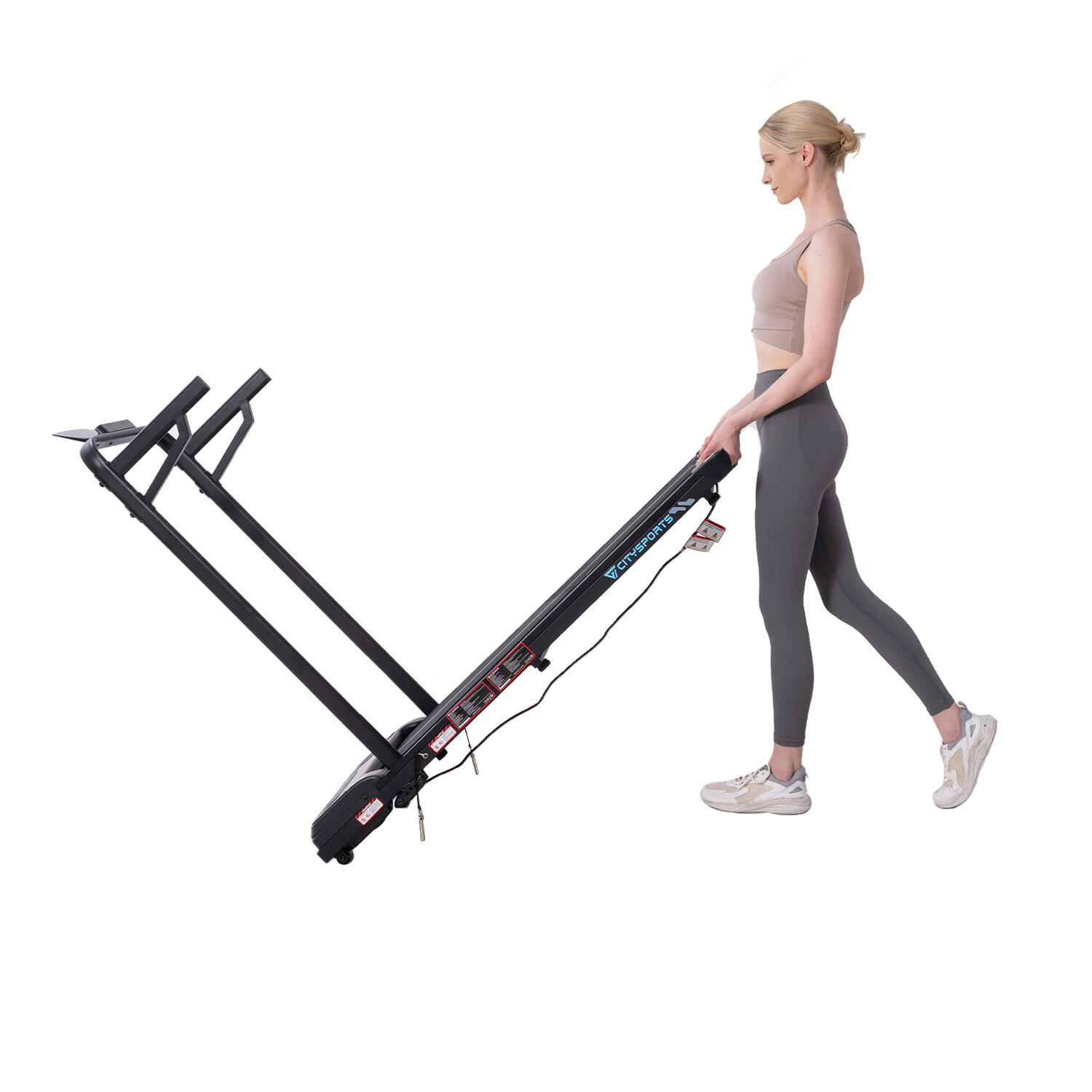 Tapis de Marche-Inclinaison réglable-440W-6.0km/h-Accoudoirs amovibles 6/6