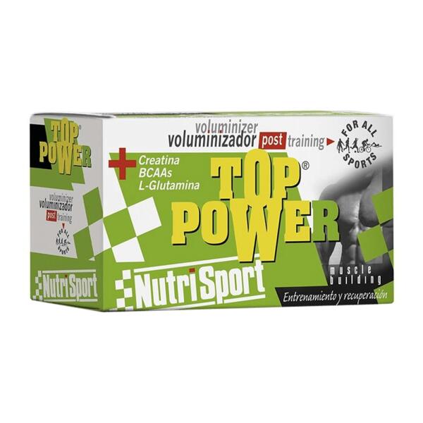 NUTRISPORT Top power 24 sáčků - 60 g + Nutrisport čokoládový šejkr
