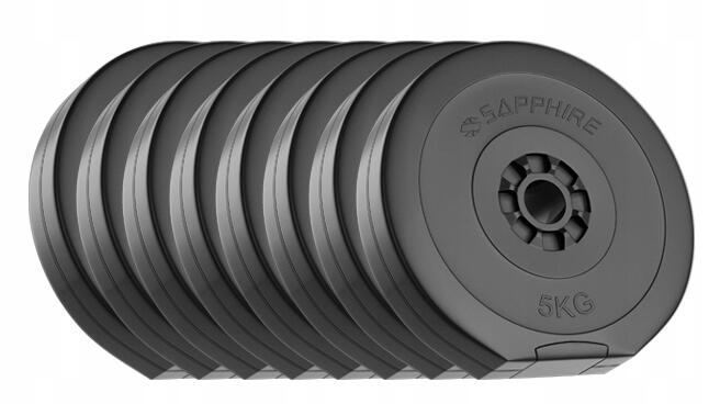 Zestaw kulturystyczny Sapphire SG 115 kg sztanga 3/7