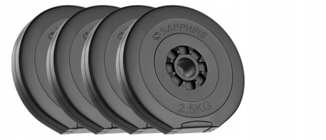 Zestaw kulturystyczny Sapphire SG 115 kg sztanga 4/7