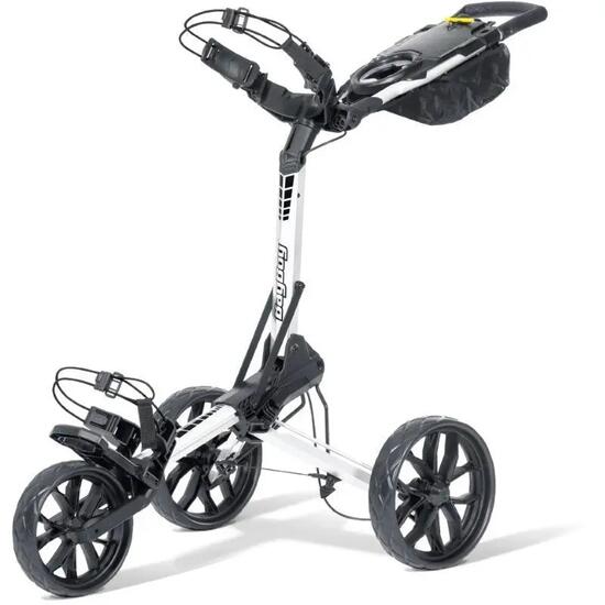 Chariot de golf pliable blanc/noir