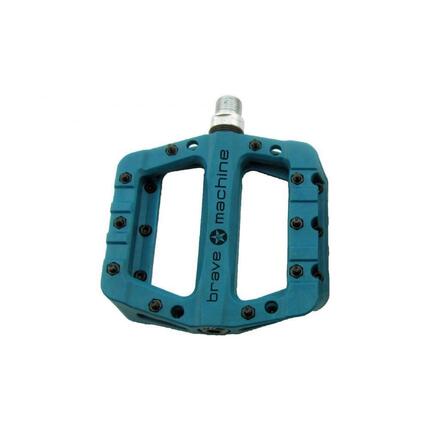 Pedał BRAVE Dirt Light platformowy niebieski