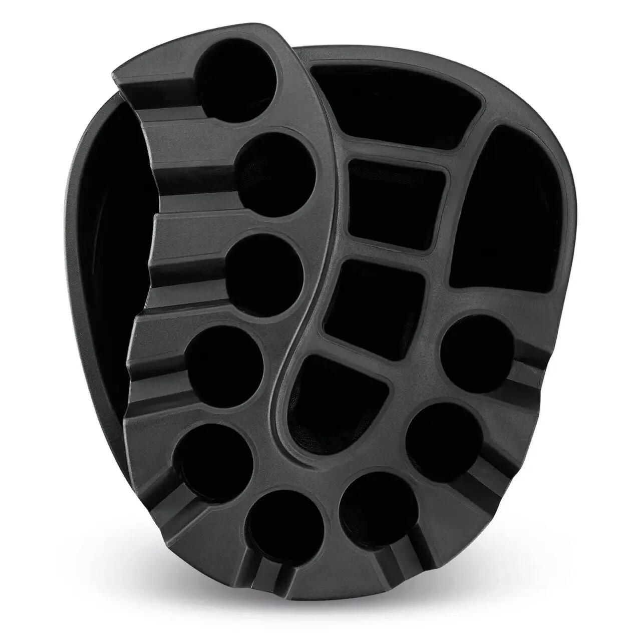 BIG MAX Aqua Silencio 4-cartbag met 14 verdelers, wit/zwart/rood 2/4