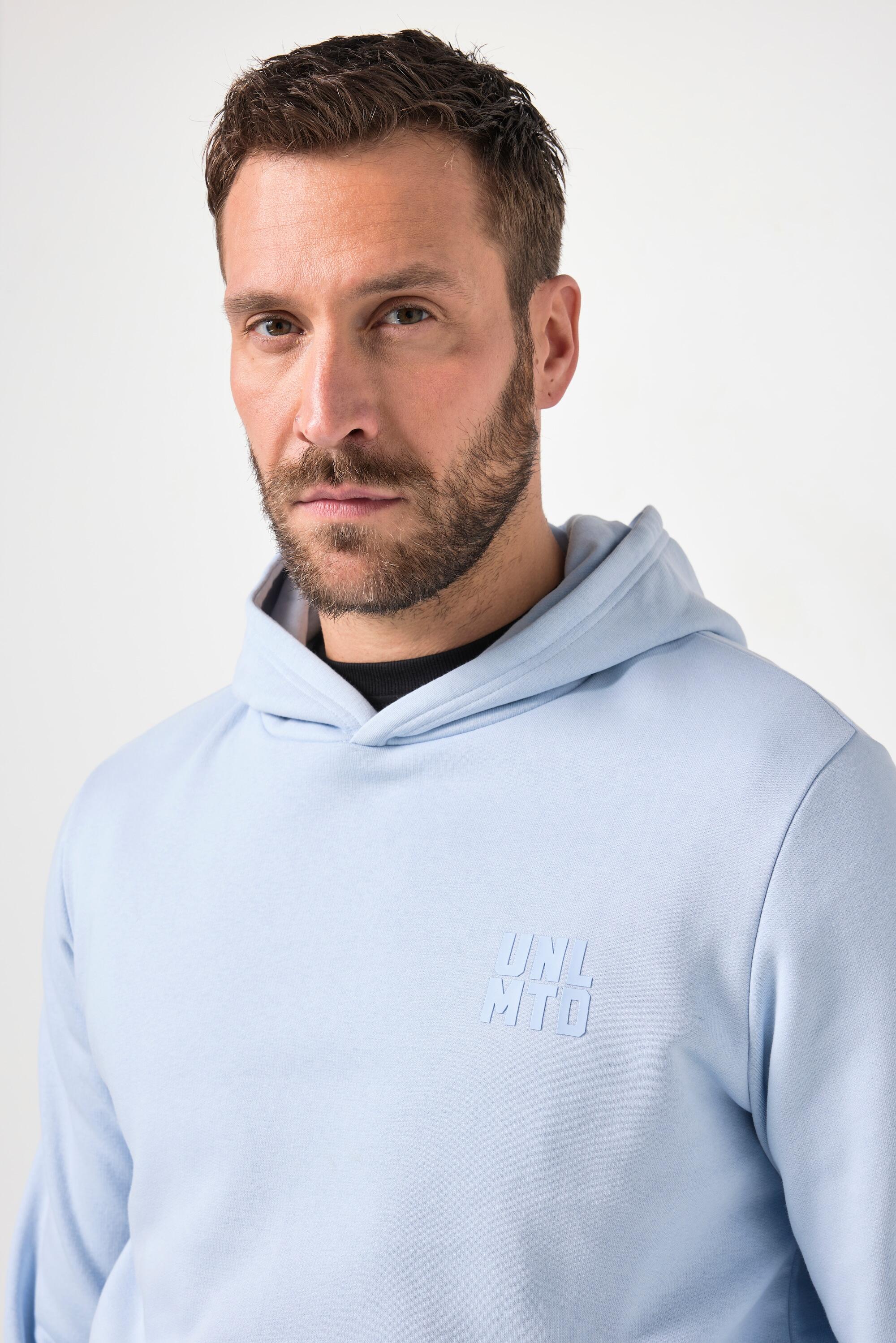 Hommes Sweat-shirt à capuche imprimé poitrine collection Fitness 3/6