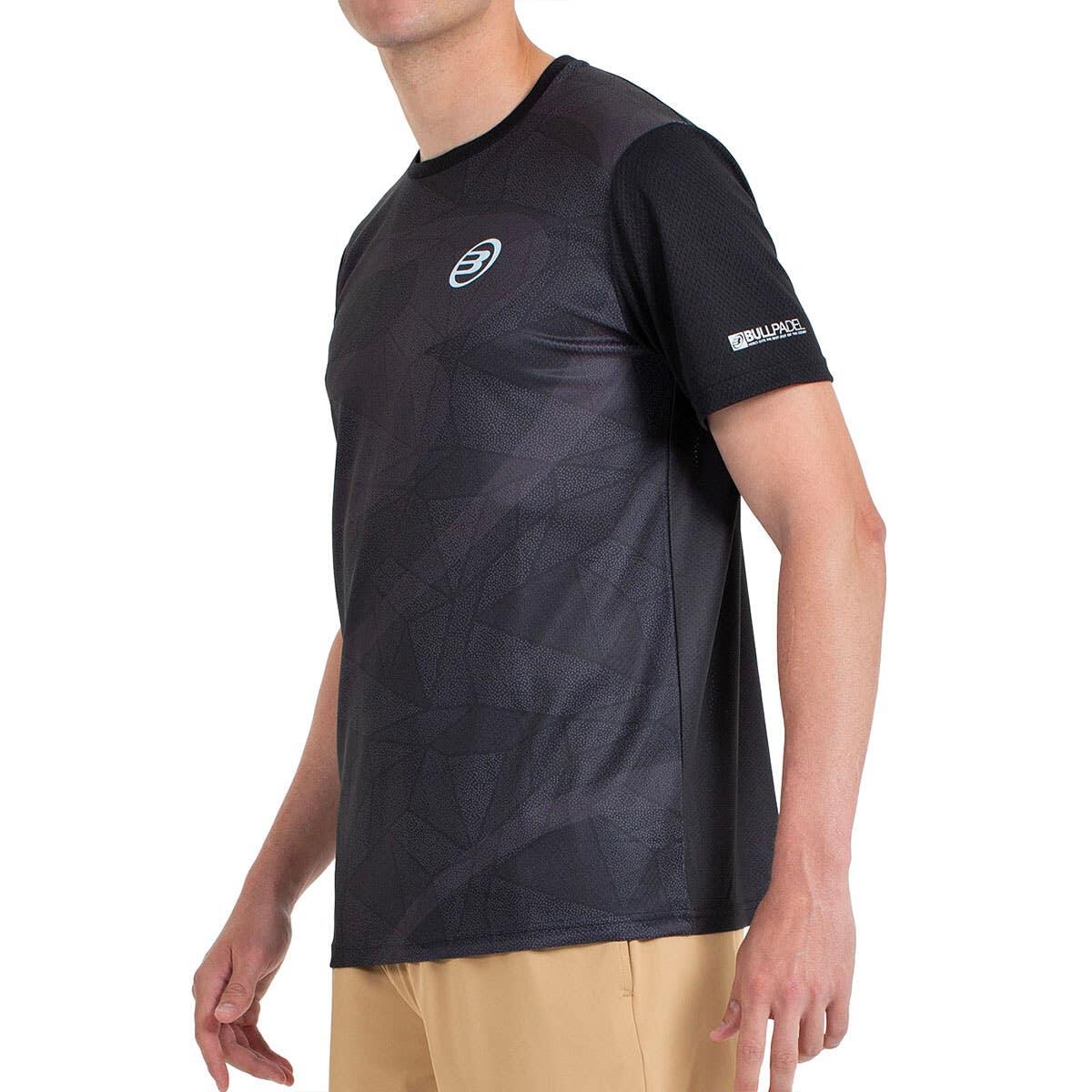 Camiseta Bullpadel Castil Negro 2/7