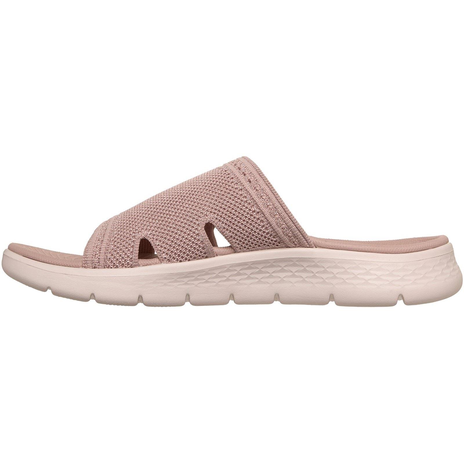 Sandalias deportivas mujer Skechers GO WALK Flex tipo pala, cómodas verano 4/5