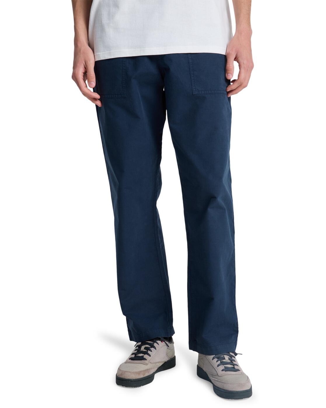 Short cargo élastique DOUBLE CROWN Bleu Homme 1/4