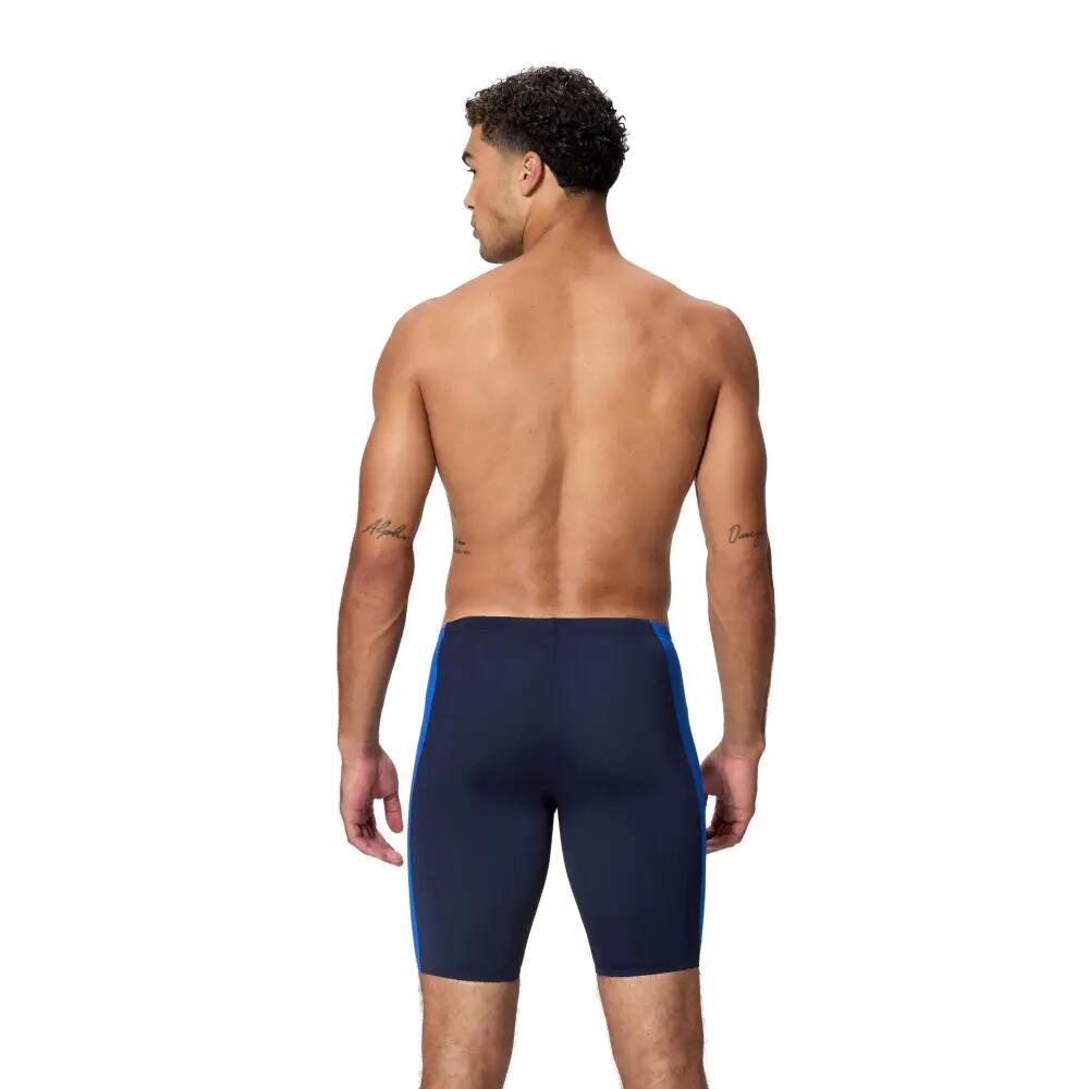Speedo Solid Splice Swim Jammer - Navy/Blue 2/5