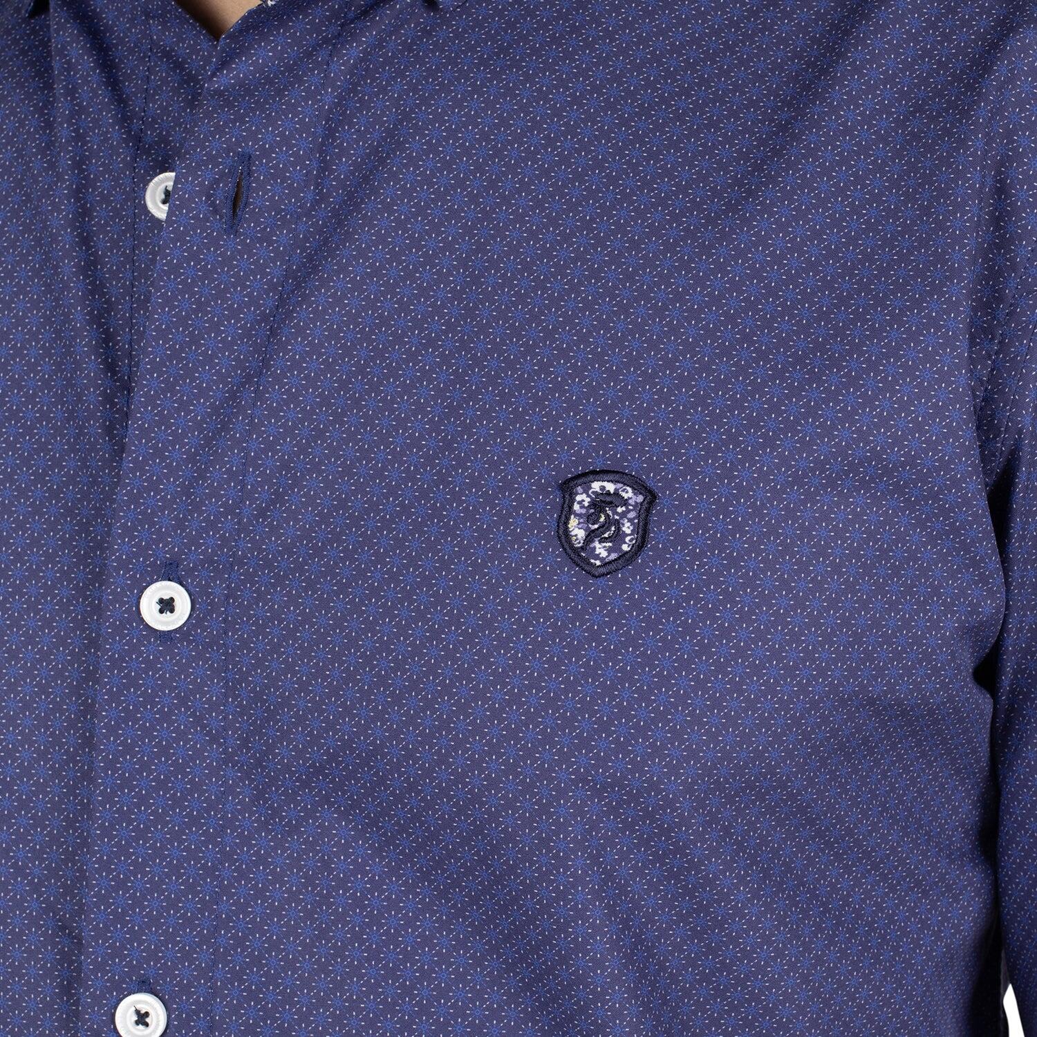 Chemise winter flowers homme 3/4