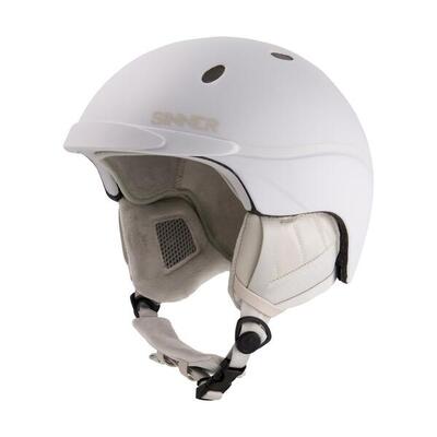 Sinner titan skihelm - mat wit