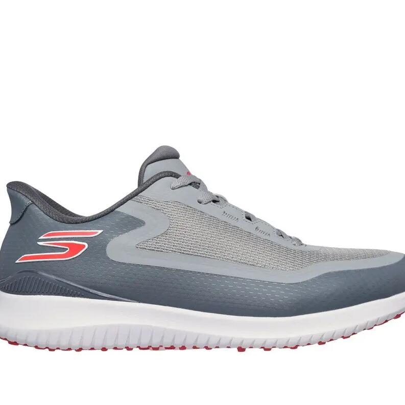 Skechers Go Golf Flight Men's Slip-On Golf Shoes, Gray