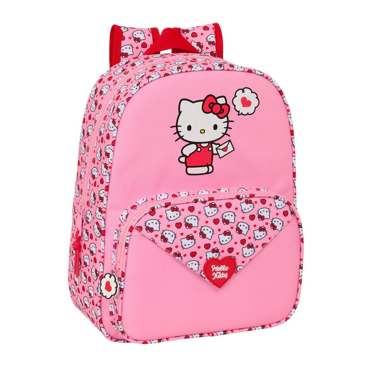 Mochila Escolar HELLO KITTY Poliéster 300D 2/4