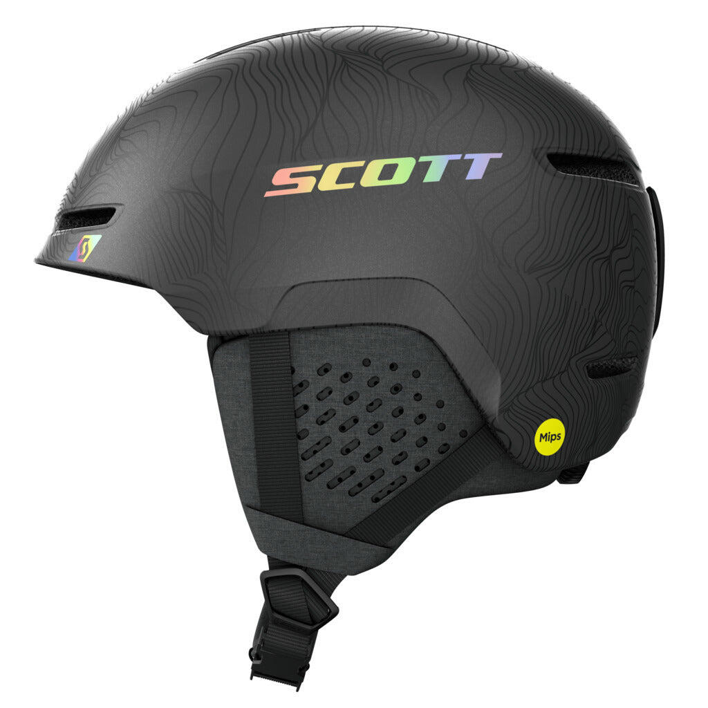 Scott Track Plus Skihelm - Graniet/Grijs 2/4
