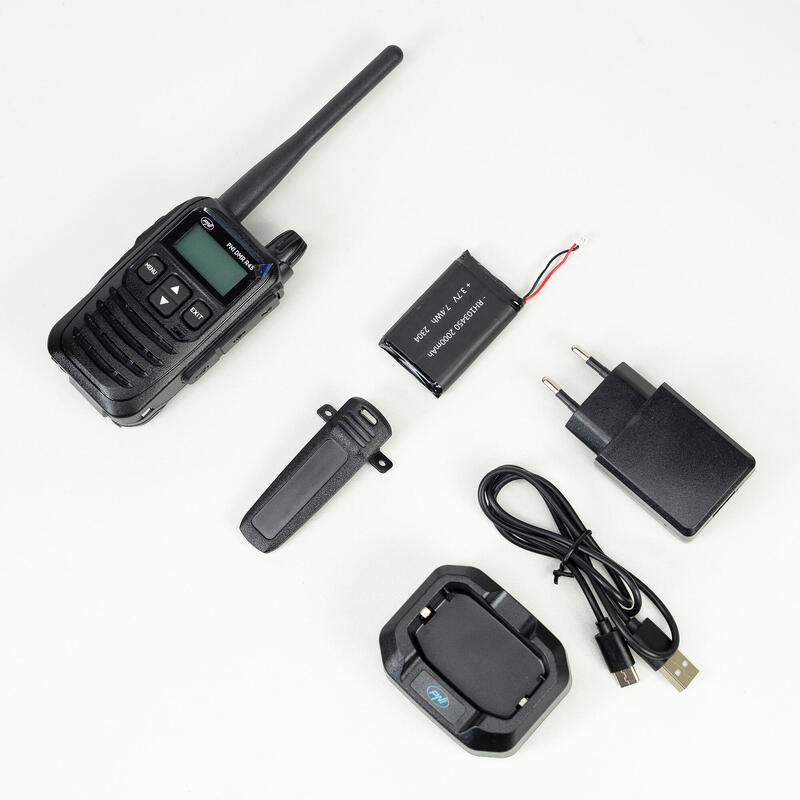 Statie radio portabila DMR R45 16 canale digitale si 99 canale analogice