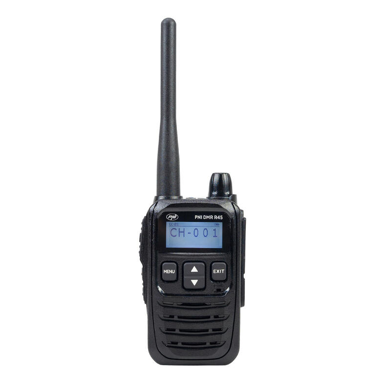Statie radio portabila DMR R45 16 canale digitale si 99 canale analogice