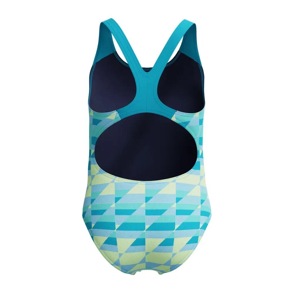 Egyberészes lány fürdőruha Speedo Print Splashb 2/7