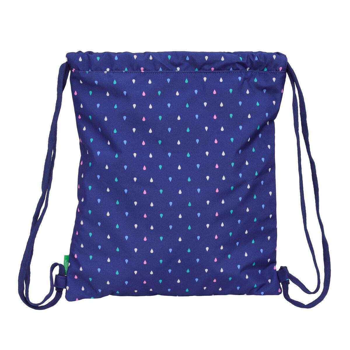 Sac à dos serré par des ficelles BENETTON Drop Multicouleur 3/5