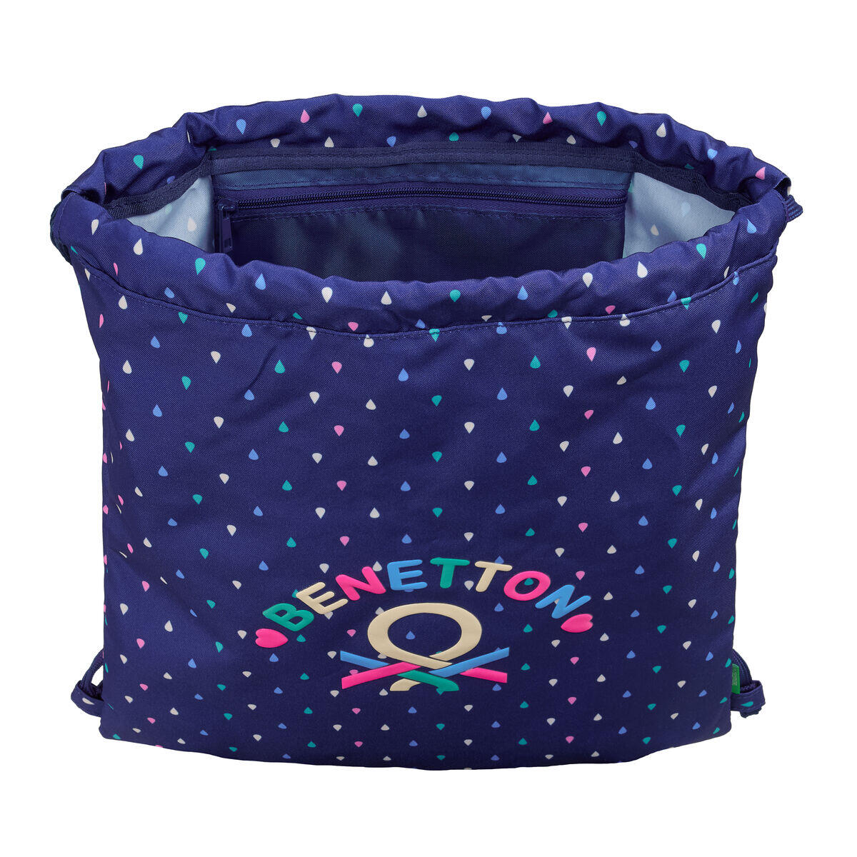 Sac à dos serré par des ficelles BENETTON Drop Multicouleur 2/5