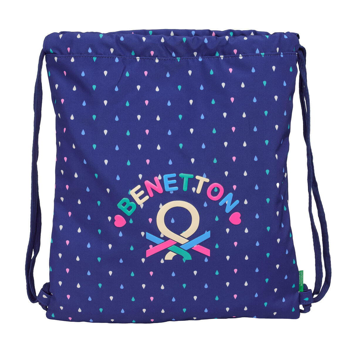 Sac à dos serré par des ficelles BENETTON Drop Multicouleur 1/5