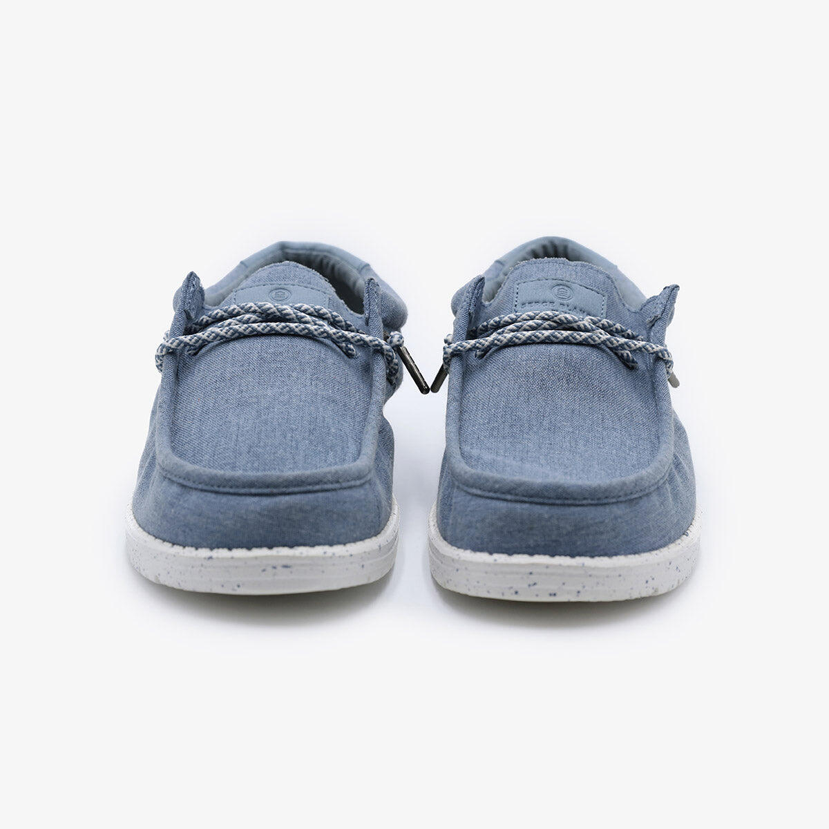 Zapatos náuticos Saint-Jean azul denim 4/6