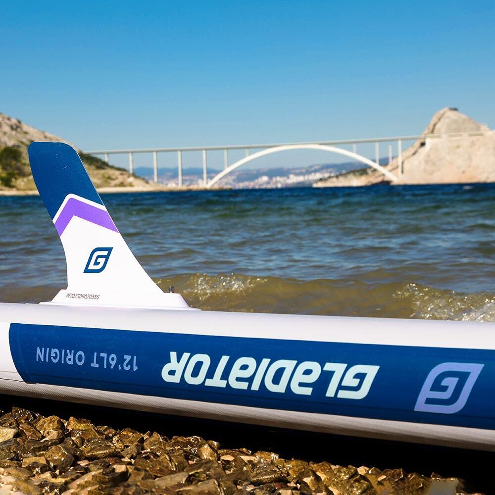 Nafukovací paddleboard SUP GLADIATOR Origin 12'6'' Light 5/7