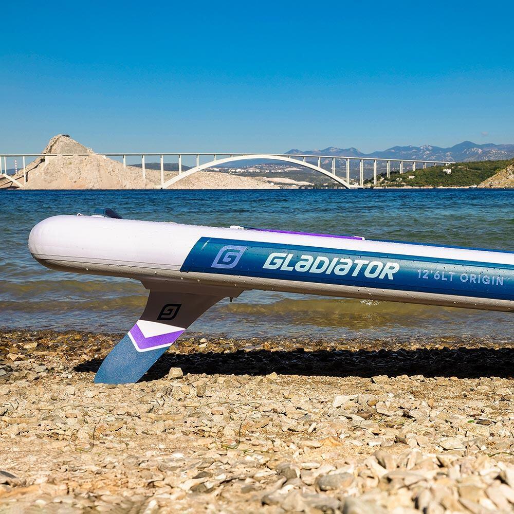 Nafukovací paddleboard SUP GLADIATOR Origin 12'6'' Light 6/7
