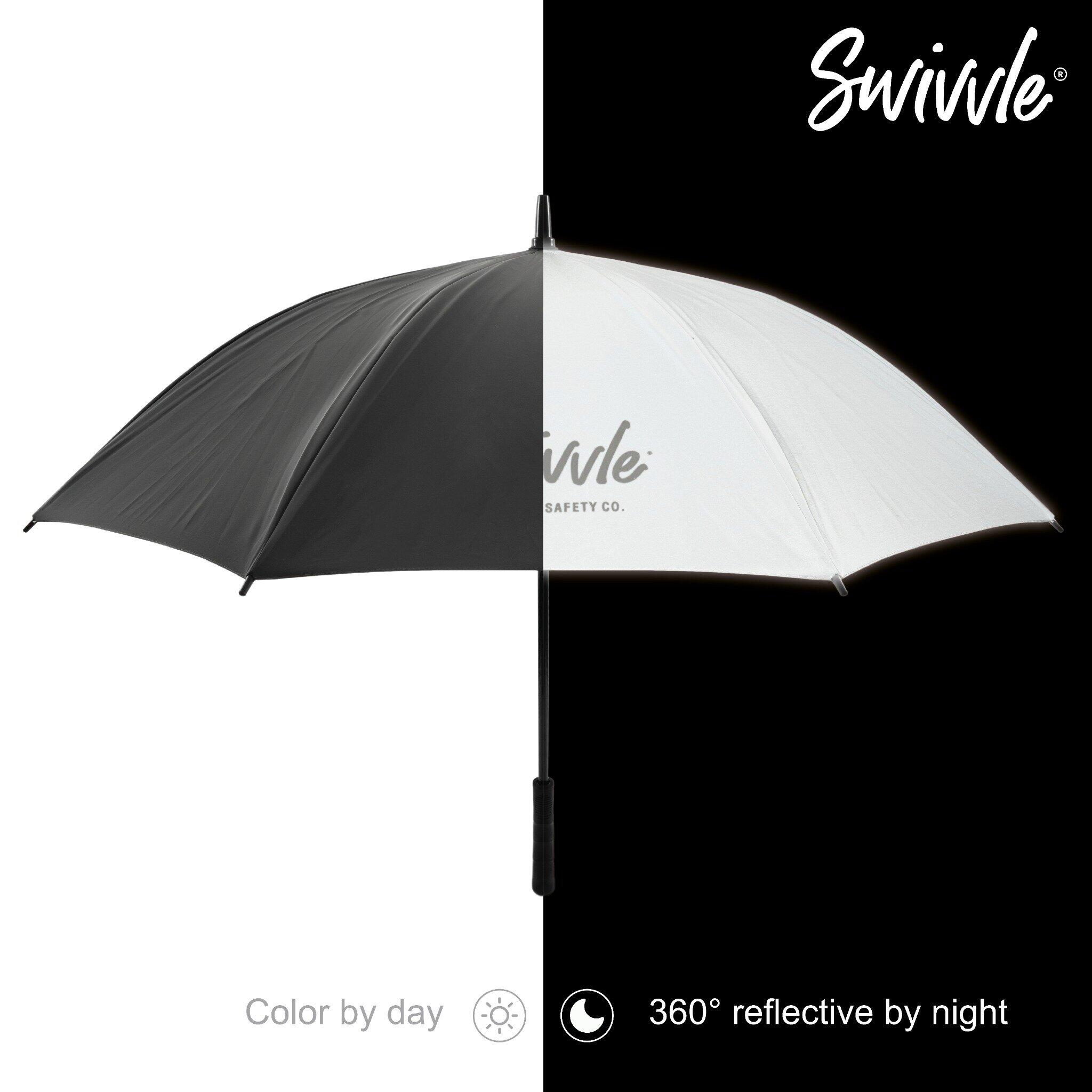 Elegante 360° reflecterende stormparaplu model Phyto 6/6