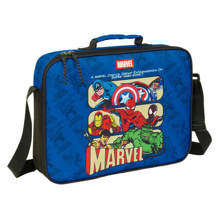 Mochila Escolar MARVEL Azul