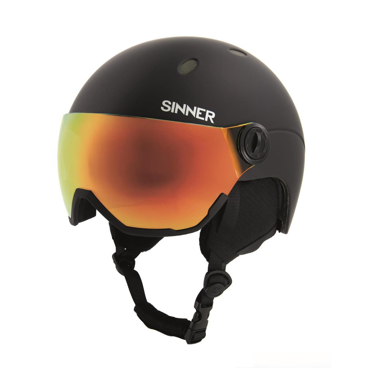 Skihelm SINNER TITAN VISOR TRANS+ - Negro 1/1