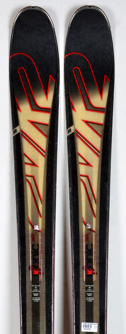 K2 REONDITIONNE - Skis K2 iKonic 80 black - CORRECT