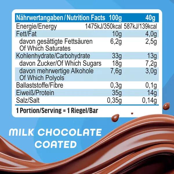 All Stars Yoghurt Protein Bars 18 x 40g Chocolate Coated 4/4