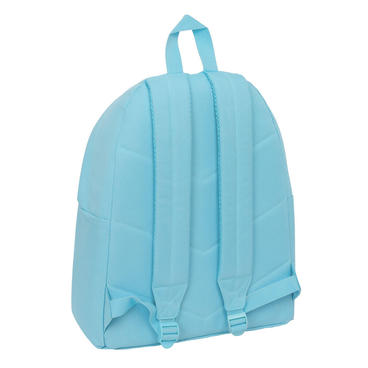 Zaino Scuola BENETTON Celeste Poliestere 600D 3/3