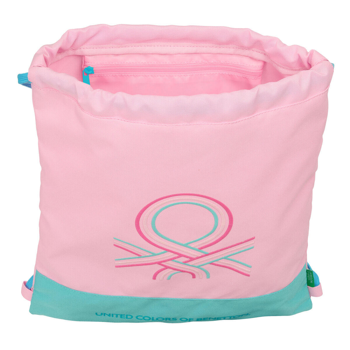 Sac à dos serré par des ficelles BENETTON Dolce Multicouleur 3/5