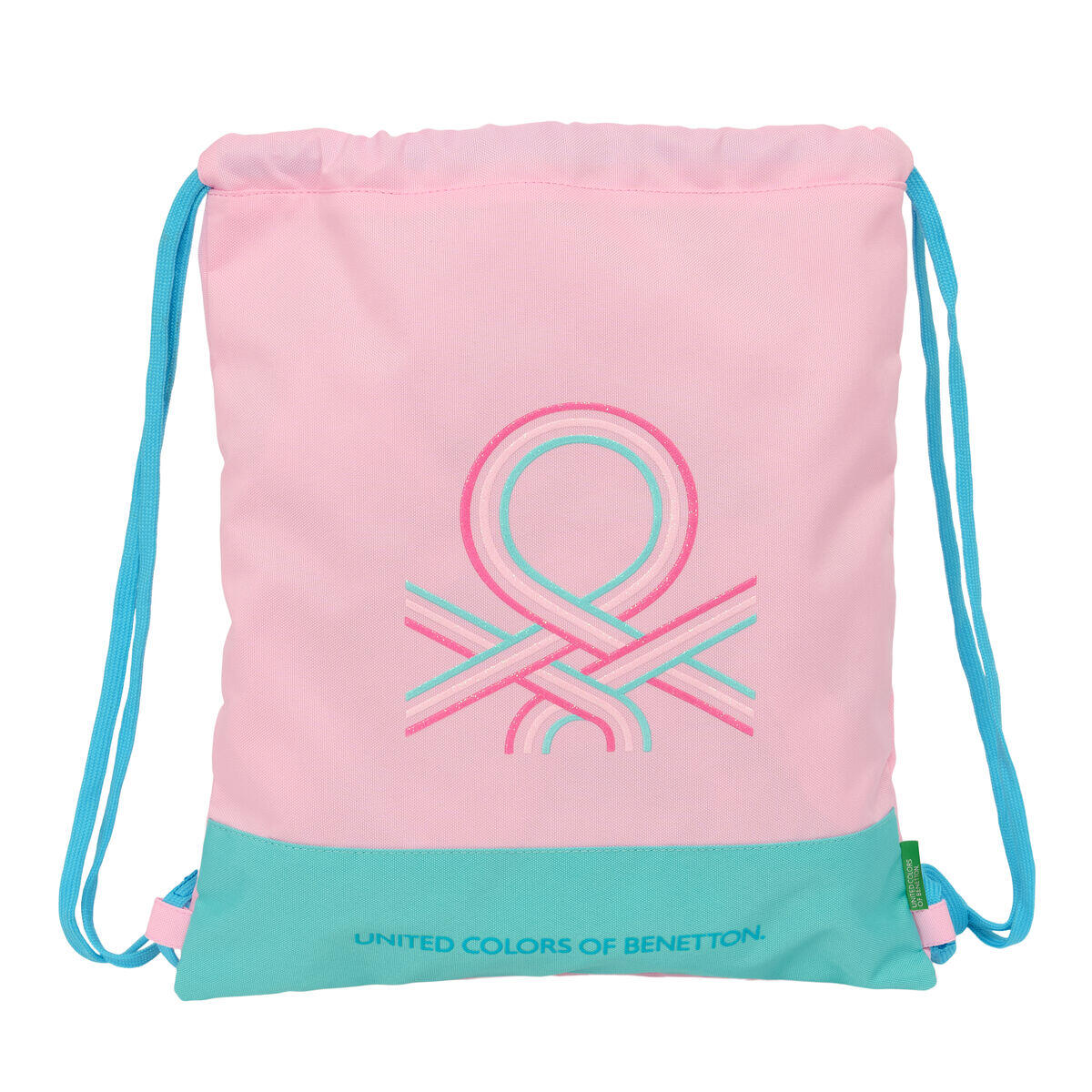 Sac à dos serré par des ficelles BENETTON Dolce Multicouleur 1/5