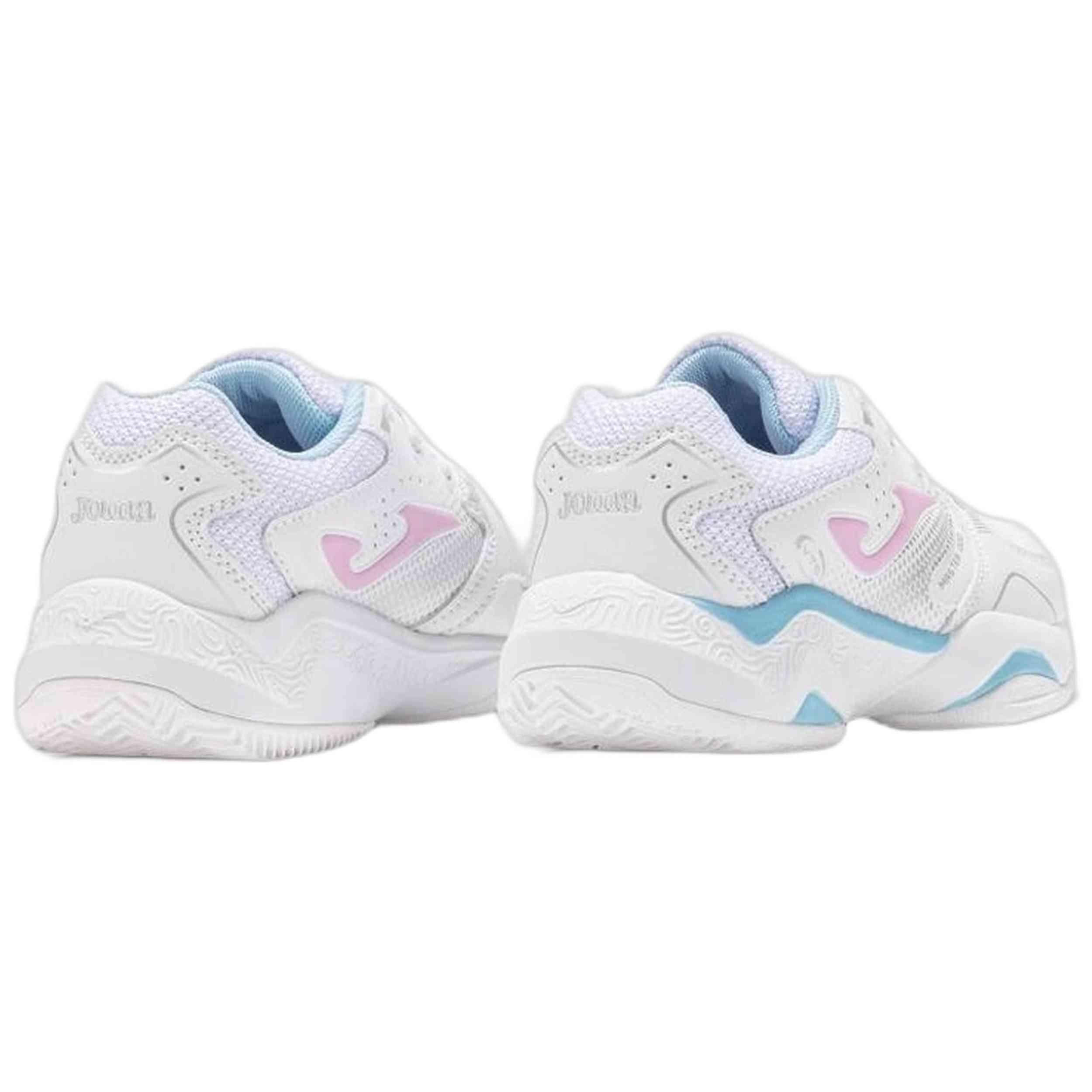 Sapatilhas de padel para menina JOMA MASTER 1000 JR 2532. branco rosa 3/5