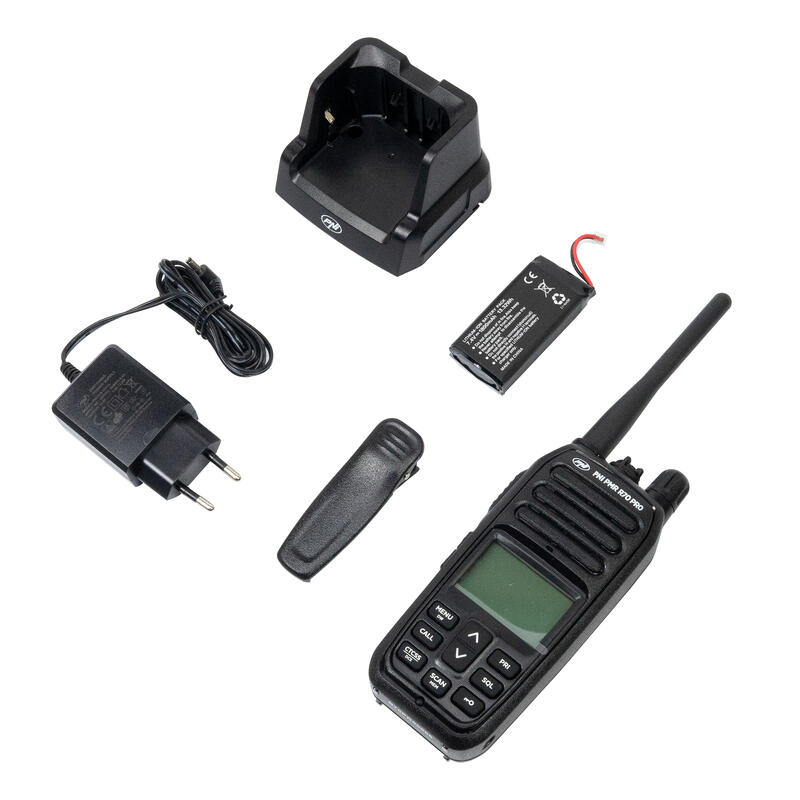 Statie radio portabila PMR R70 PRO 446MHz, 99 canale programabile, IP67